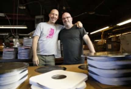  Waric Cameron, left,  and Luke Sardello are owners of Josey Records -- and, now, A&R Record...