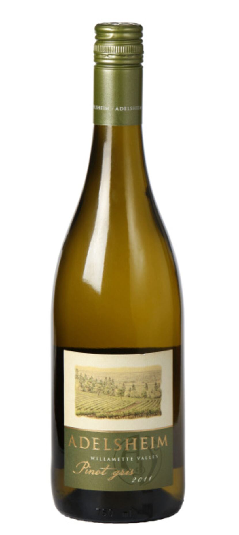 Adelsheim Pinot Gris 2011, Oregon. $17.25 to $19.99; PK’s Wine and Spirits, Spec’s, Central...