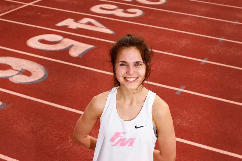 Flower Mound senior distance runner Natalie Cook hasn't lost a race in the 1,600 or 3,200...