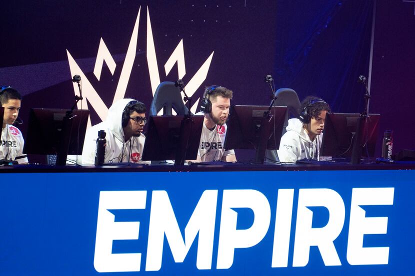 Dallas Empire competes against Atlanta Faze in the Call of Duty League Launch Weekend at the...