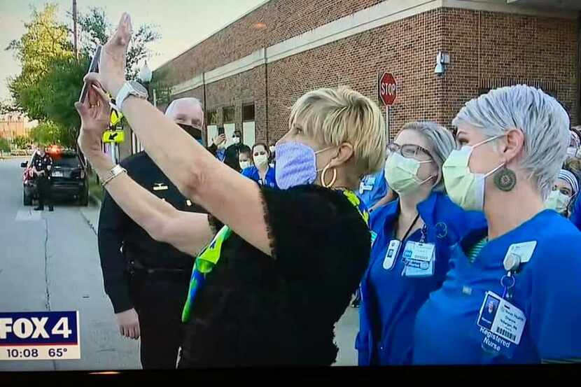 At first, when Fort Worth Mayor Betsy Price took a selfie with ER nurses at a city hospital,...
