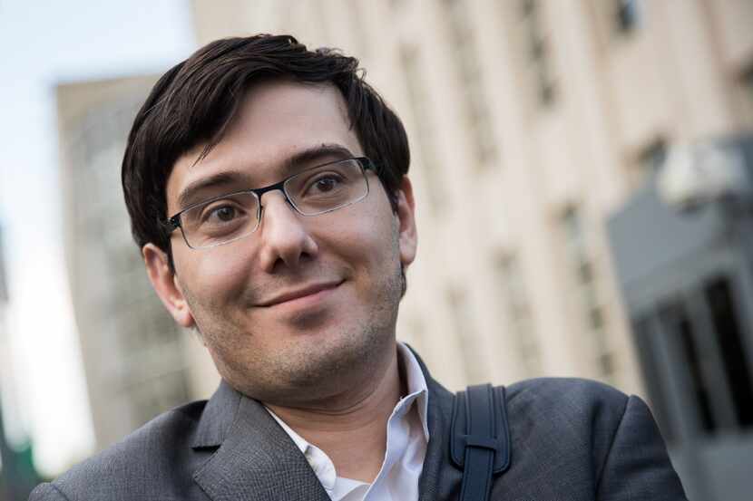 Former pharmaceutical executive Martin Shkreli departs the U.S. District Court for the...
