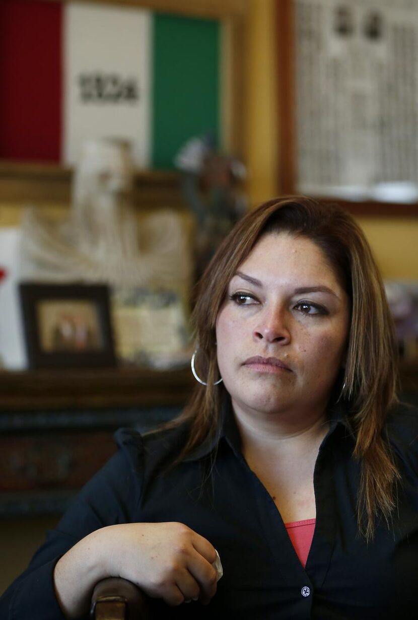 Arcelia Cruz lost her husband, Oscar Esparza, when he and a co-worker became trapped when a...