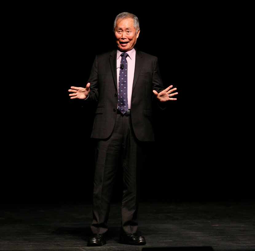 George Takei spoke Thursday night during the Embrey Human Rights Program presented by the...