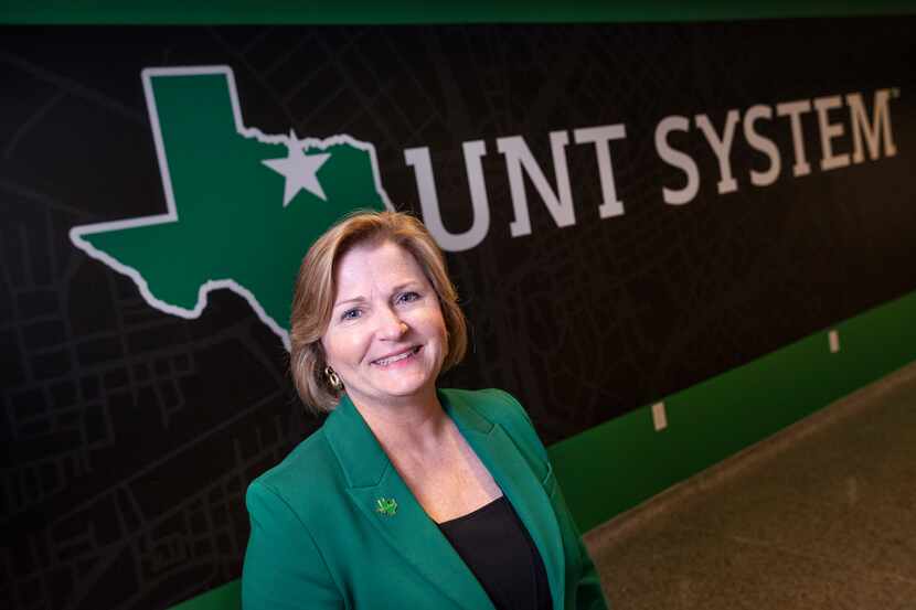 University North Texas System Chancellor Lesa Roe at UNT System Headquarters in Downtown...