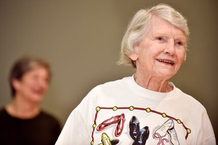 Coila Stevens, 92, began dancing in childhood and hasn't stopped since.