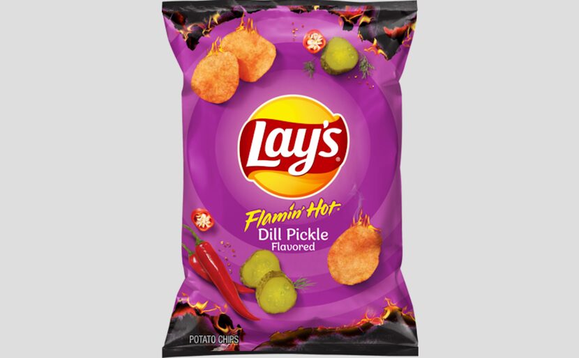 Would you eat Flamin' Hot Dill Pickle chips?