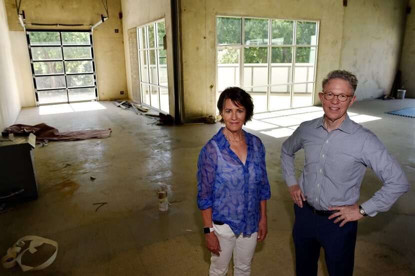 Developer Alice Murray and David Griffin, president of David Griffin & Co. Realtors, inside...