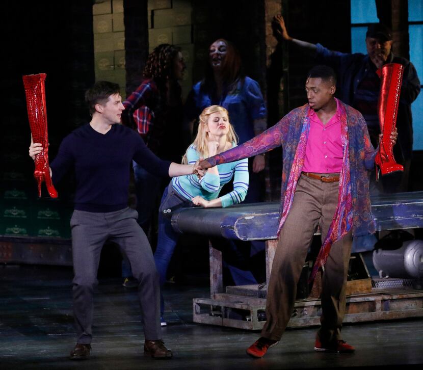 From left: Curt Hansen as Charlie Price, Rose Hemingway as Lauren and Timothy Ware as Lola...
