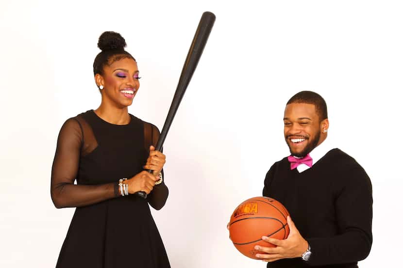 Diamond DeShields, who was a professional basketball player for the Chicago Sky when this...