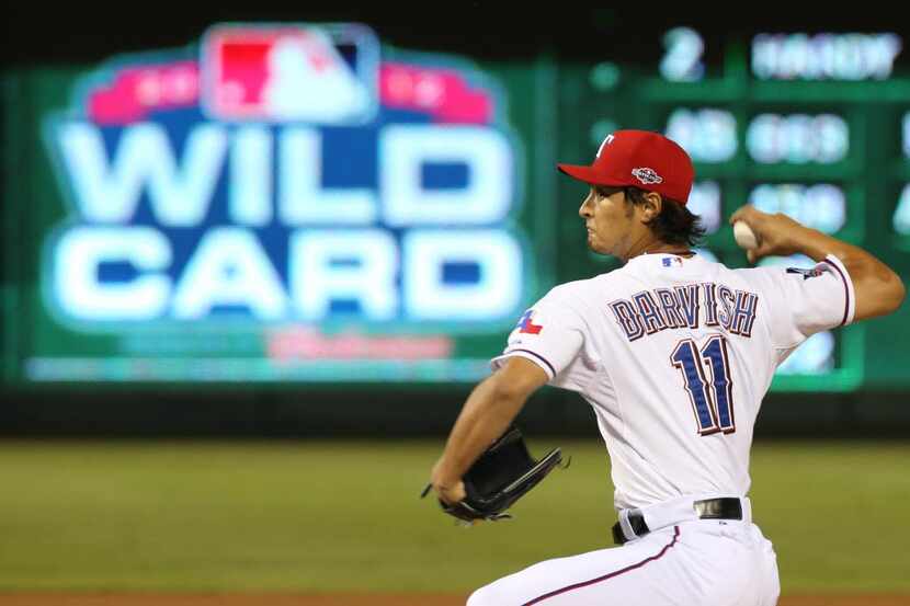 Los Texas Rangers llegaron a la ronda de comodines de la Liga Americana en 2012 ante los...