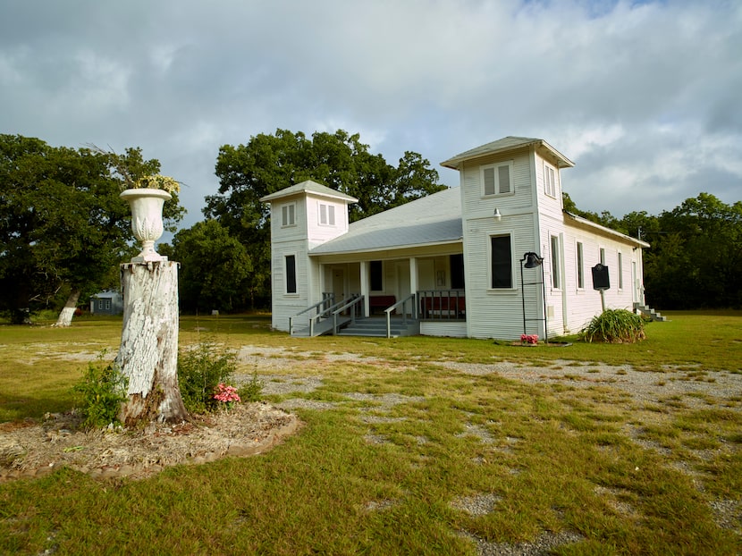 Alan Govenar's photo exhibition includes this shot of Shiloh Primitive Baptist Church, at...