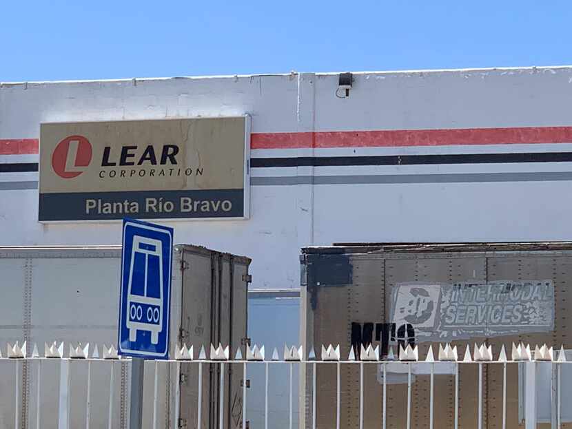 Exterior de la planta Rio Bravo de Lear Corp.