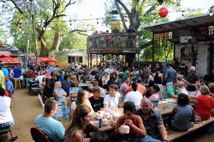 Truck Yard, pictured here in 2014, is regularly packed on beautiful days. But Lowest...