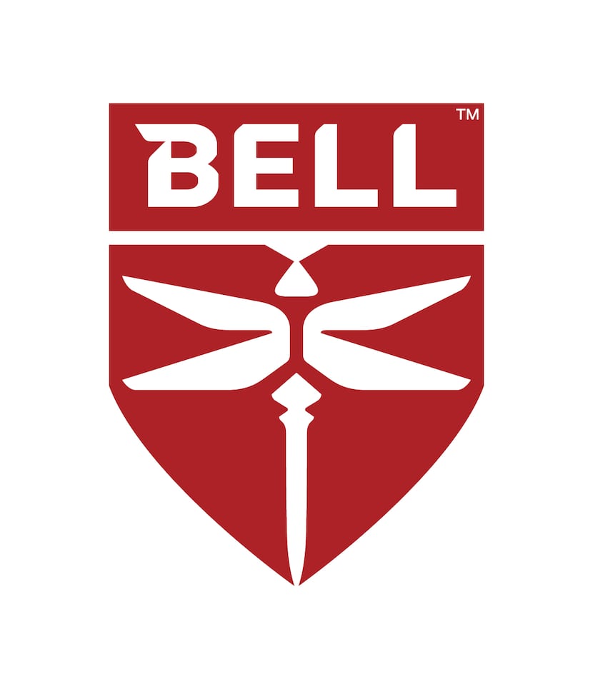Bell's new logo with a dragonfly design.