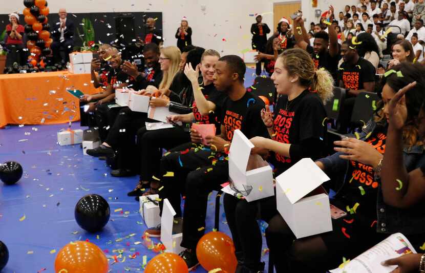 Billy Earl Dade Middle School teachers were surprised with $400 Target gift cards and...