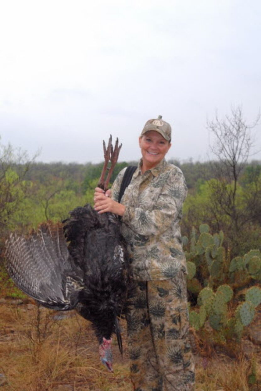 Mandy Murski sat in the rain for nearly three hours before she got a shot at this 20-pound...