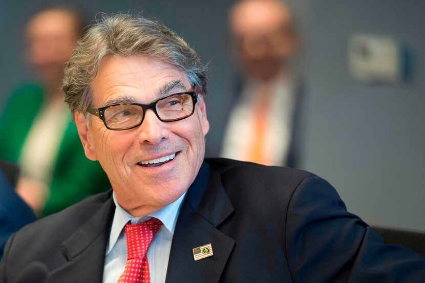 Energy Secretary Rick Perry was named designated survivor for President Donald Trump's State...