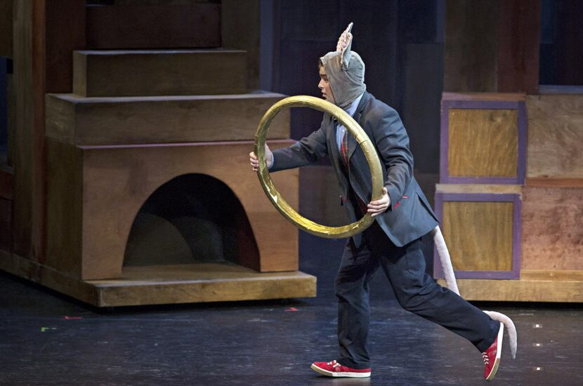 Randall Scott Carpenter performs as the title character in Stuart Little at Dallas...