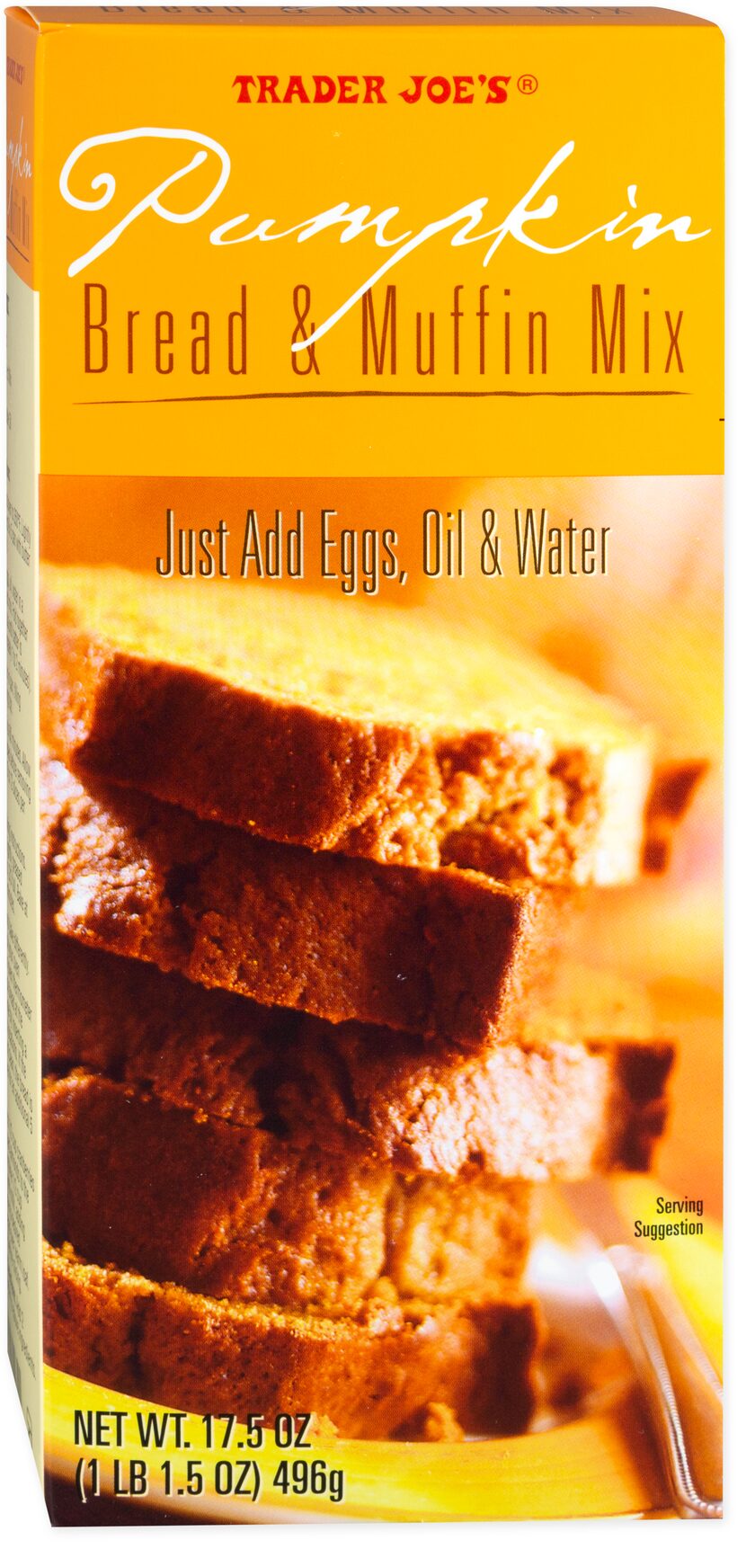 Trader Joe's Pumpkin Bread and Muffin Mix.