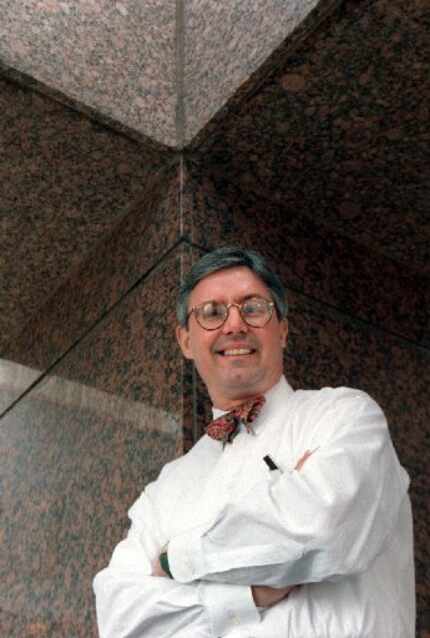Bryce Weigand, photographed in 1997 when he was president of AIA Dallas  