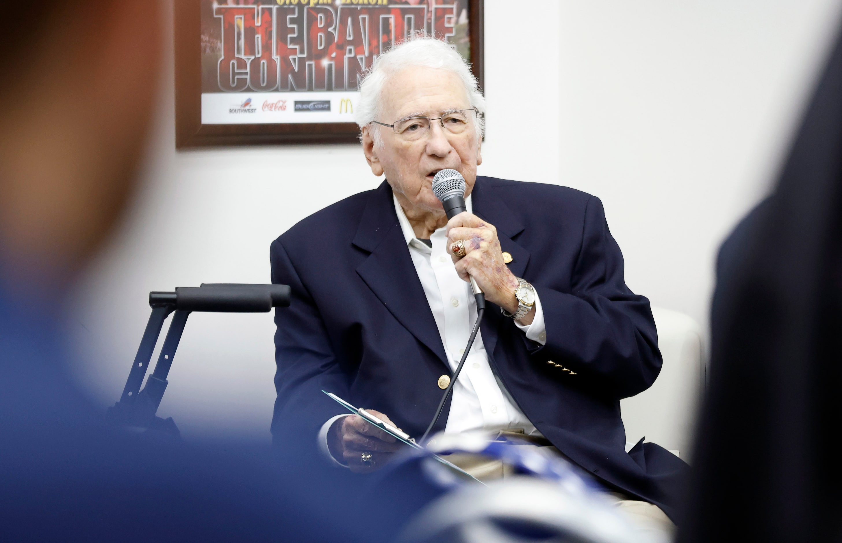 Longtime State Fair Classic emcee and sports announcer Bill Melton introduced the Prairie...