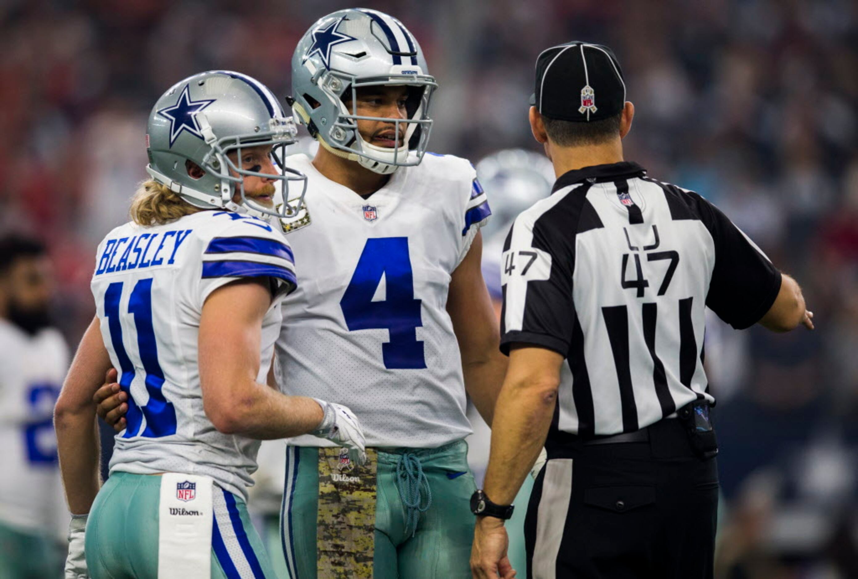 Cole Beasley disputed the idea that Dak Prescott hasn't been