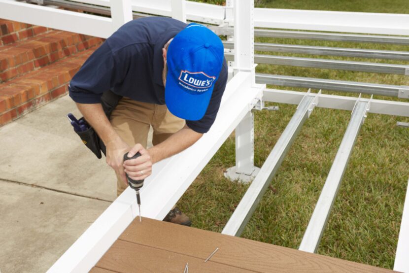 Lowe's Gatehouse Custom Access Ramp System lets do-it-yourselfers boost their home's...