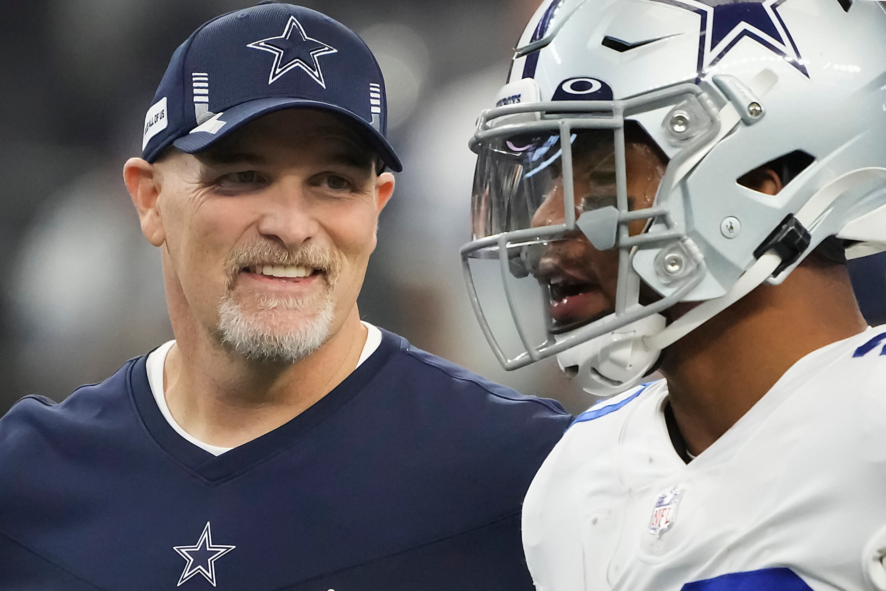 Cowboys sideline exclusive: Why Chauncey Golston had to wait to get his game  ball vs. NE