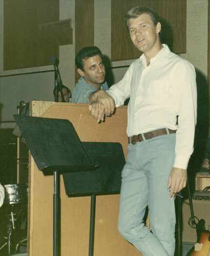Glen Campbell, with Hal Blaine, was an excellent guitarist and one member of the Wrecking...