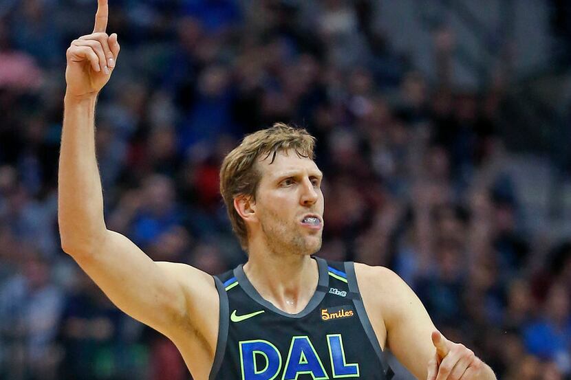 Dirk Nowitzki had 14 points on Tuesday against Portland but will miss Wednesday's game in...