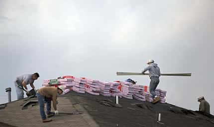 Roofers are no longer allowed under Texas law to pay a customer's insurance deductible as a...