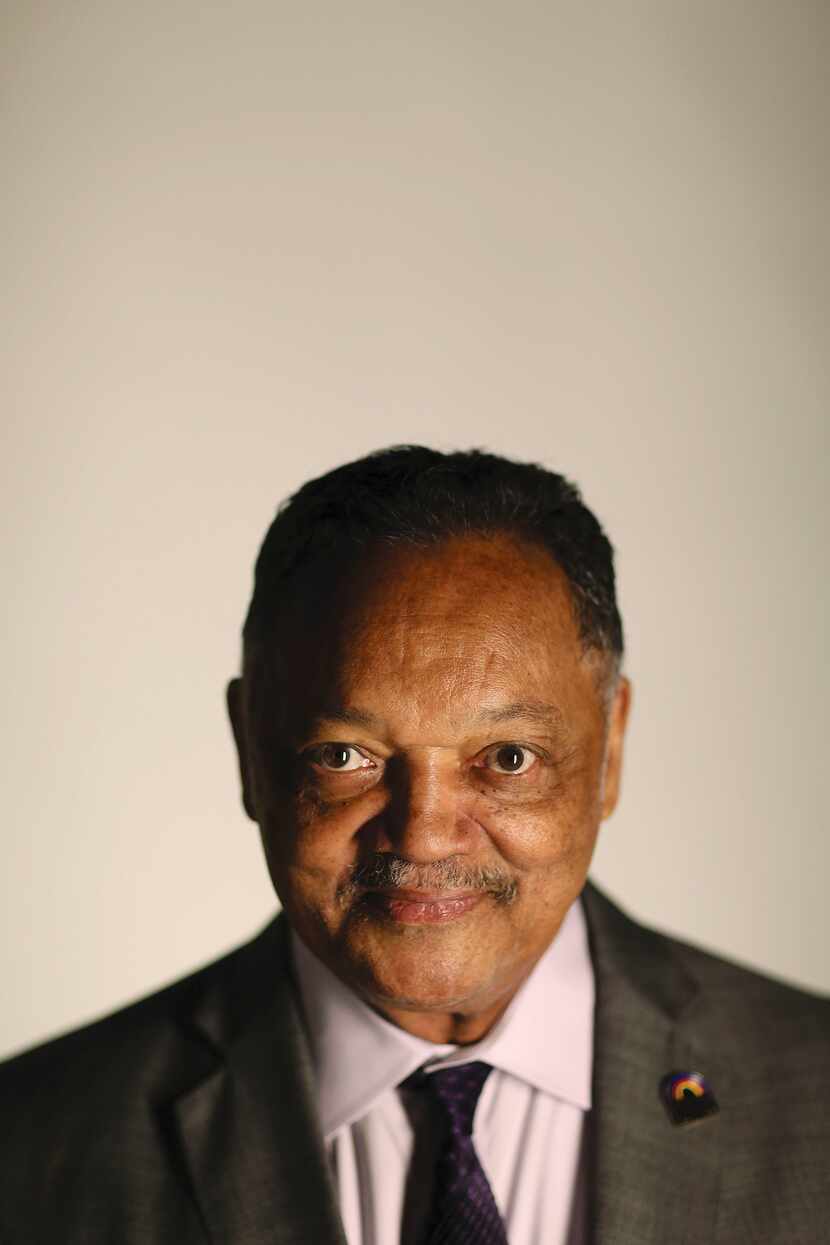 The Rev. Jesse Jackson, a civil rights leader and two-time Democratic presidential...