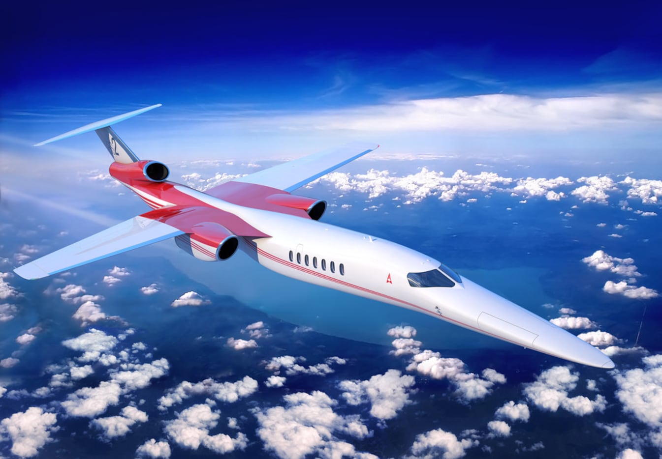 The supersonic jet will cruise 70 percent faster than today's quickest business jets.
