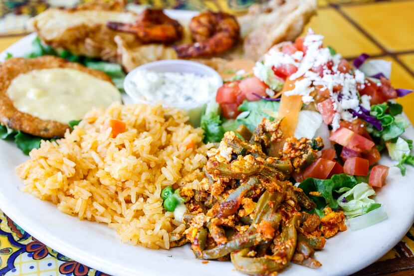 Nopalitos, eggs, rice, fish, shrimp or potato patties. Mexican cuisine offers a lot of...