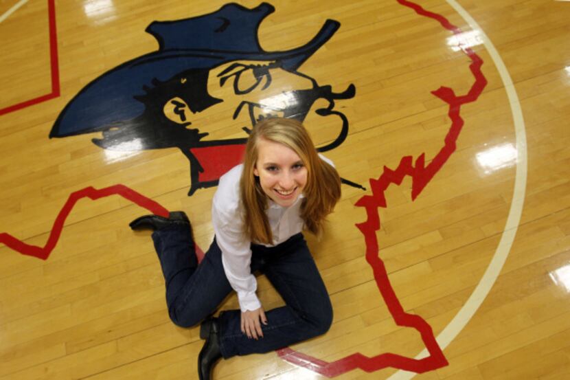 Katie Pike has been selected to be South Garland High School's colonel, the first female to...