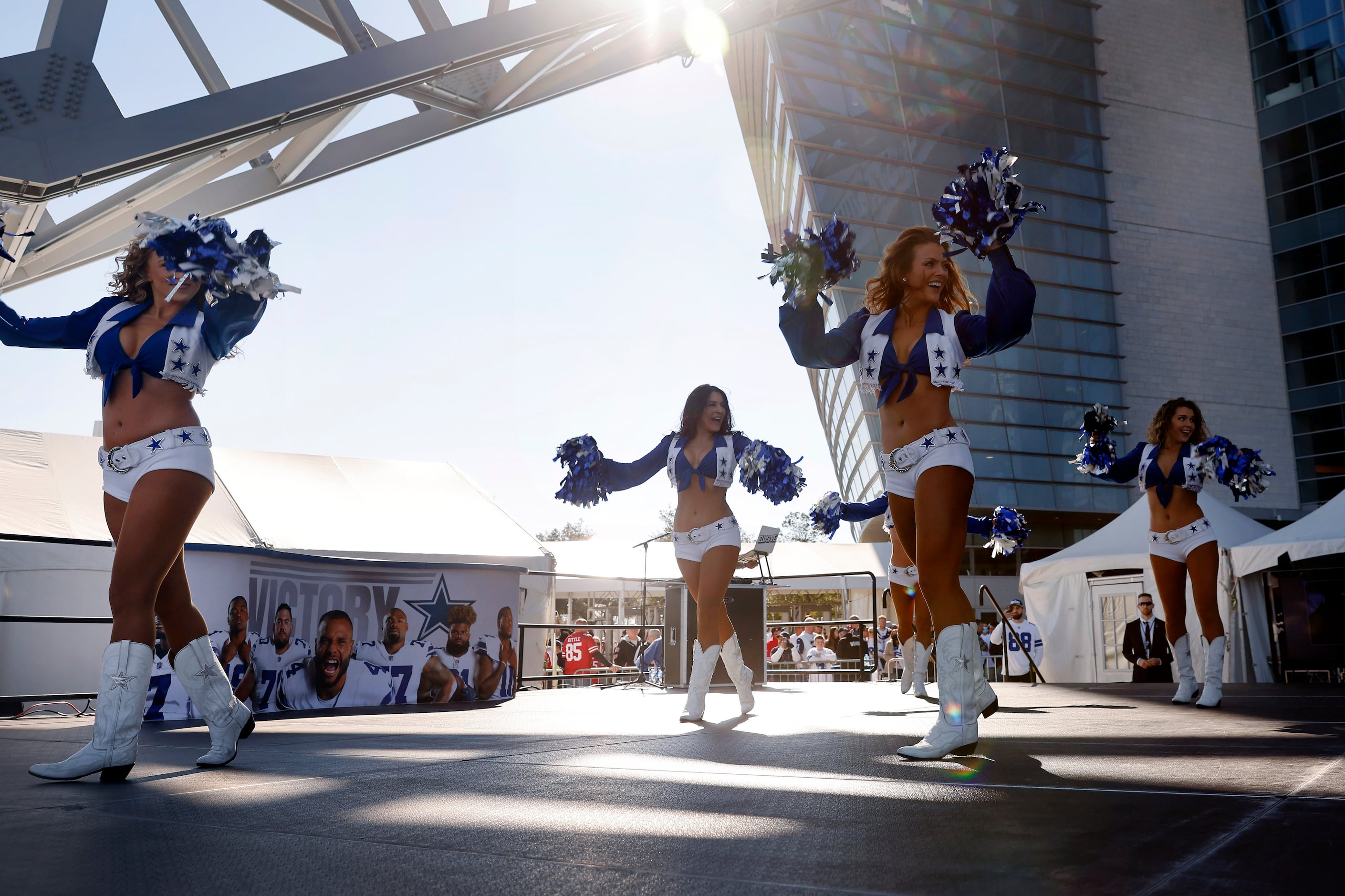 Wild Card Playoff Game Watch Party – Dallas Cowboys Cheerleaders