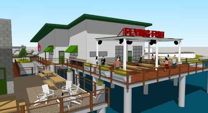 Flying Fish and Rodeo Goat will be located next to one another. Both will be built out over...