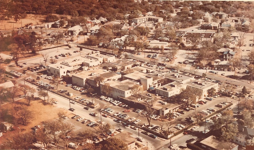 When the Quadrangle opened in 1966, what's now Uptown was a sleepy neighborhood of old homes...