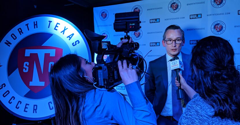 Matt Denny, General Manager of North Texas Soccer Club.