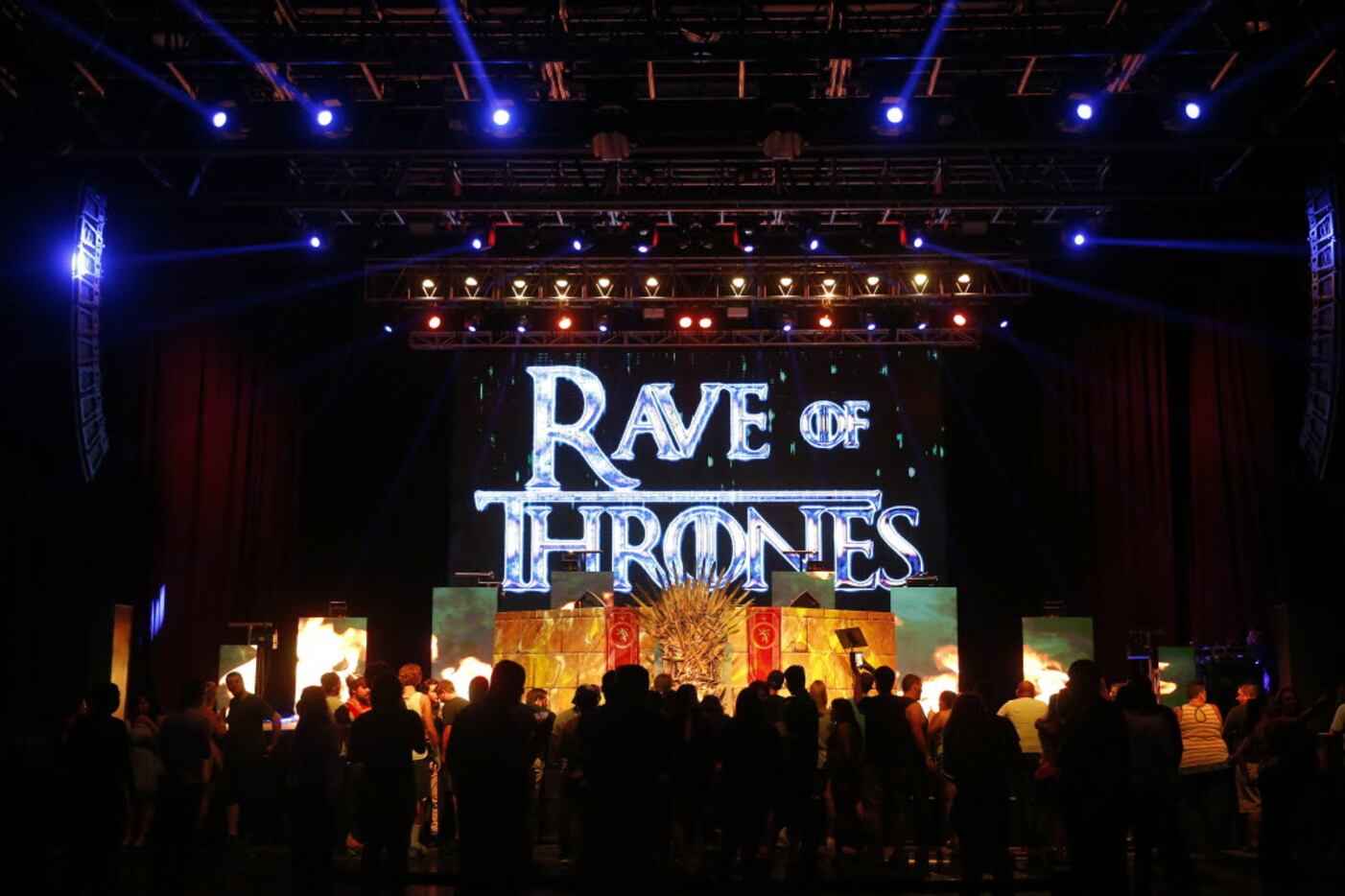 An event of Rave of Thrones is held at The Bomb Factory in Dallas, Saturday, Aug. 13, 2016....