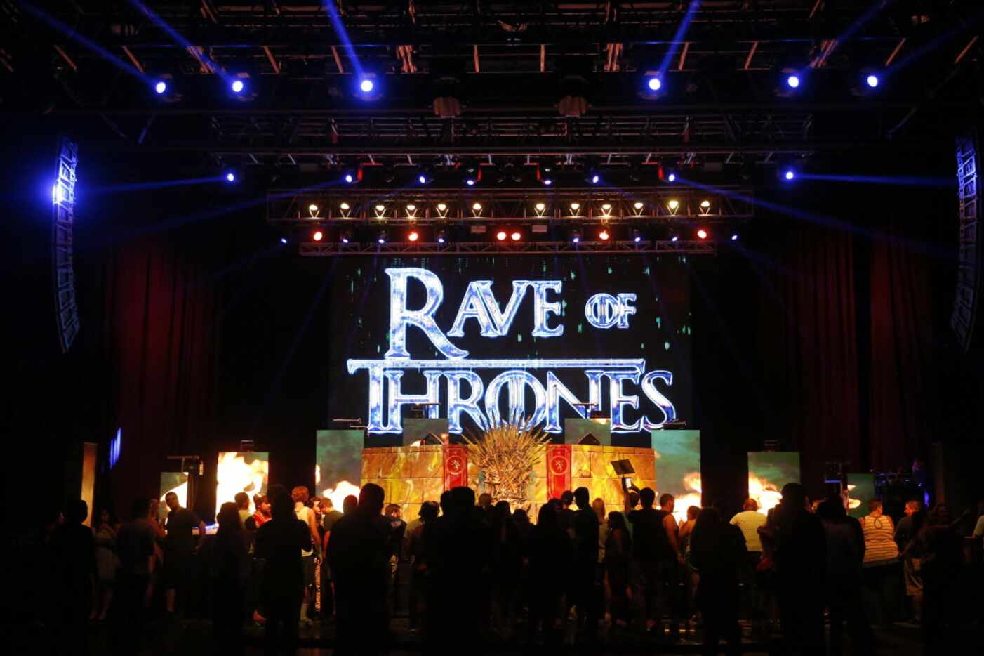 An event of Rave of Thrones is held at The Bomb Factory in Dallas, Saturday, Aug. 13, 2016....