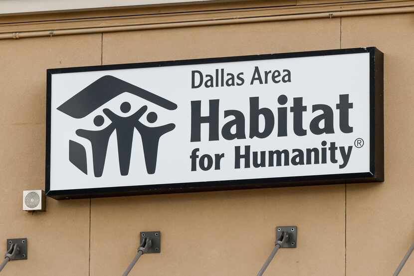 The Dallas area Habitat for Humanity offices pictured Oct. 5 in Dallas.