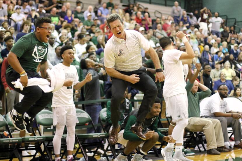 Waxahachie head coach Greg Gober reacts after a missed  scoring opportunity during a game ...