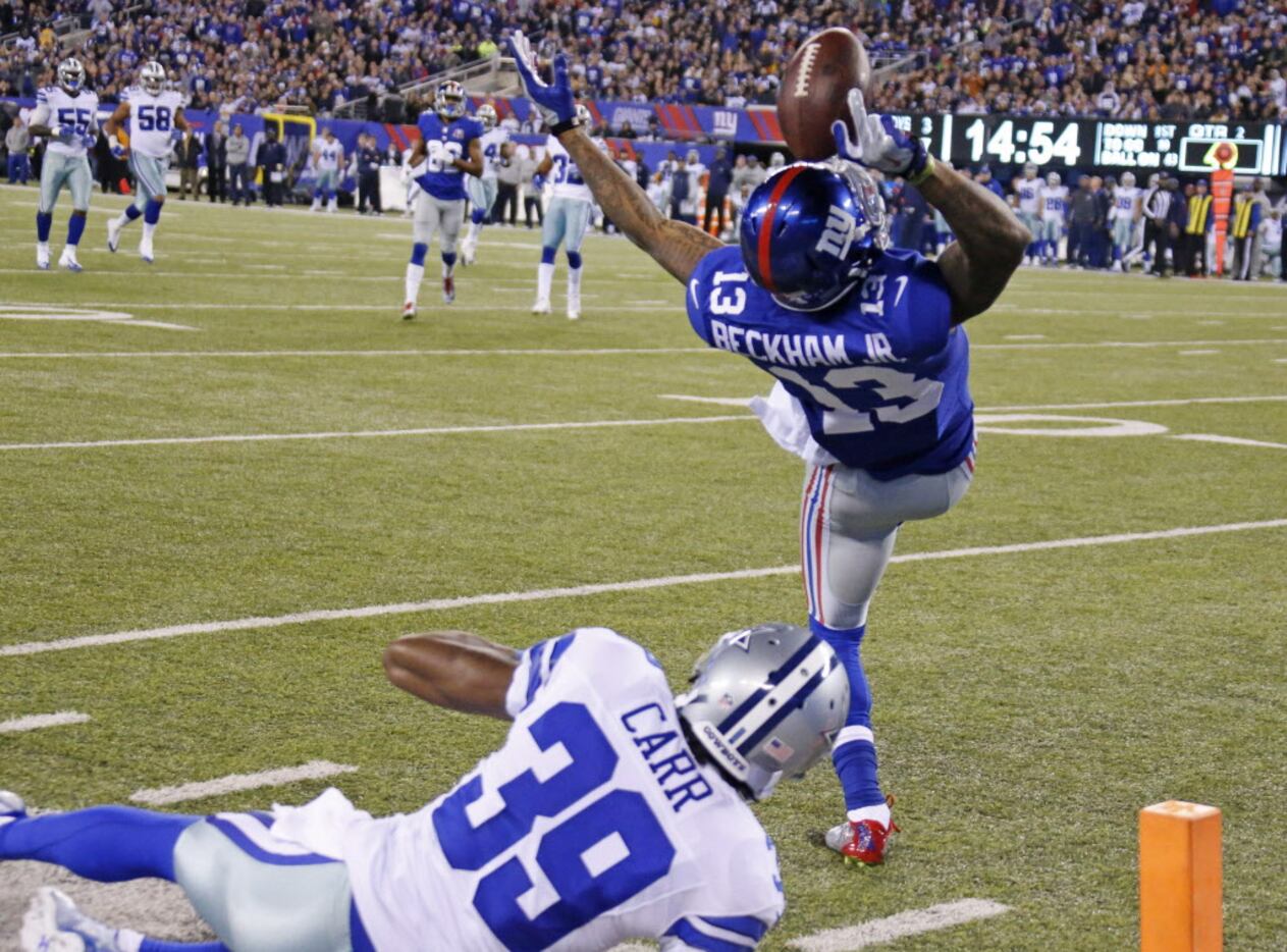 Cowboys coaches: Giants WR Odell Beckham Jr. is giving us some 'real  problems'