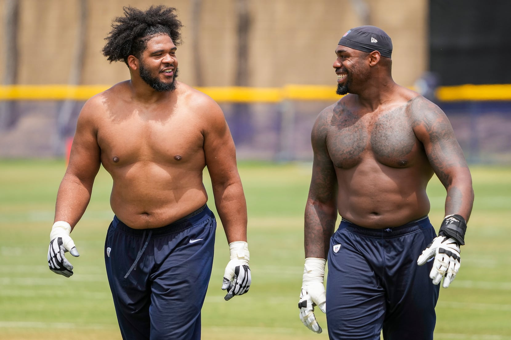 Photos: Fans turn out for Cowboys second practice, Jerry hoists a trophy  during opening ceremonies, Saturday's training camp action in Oxnard