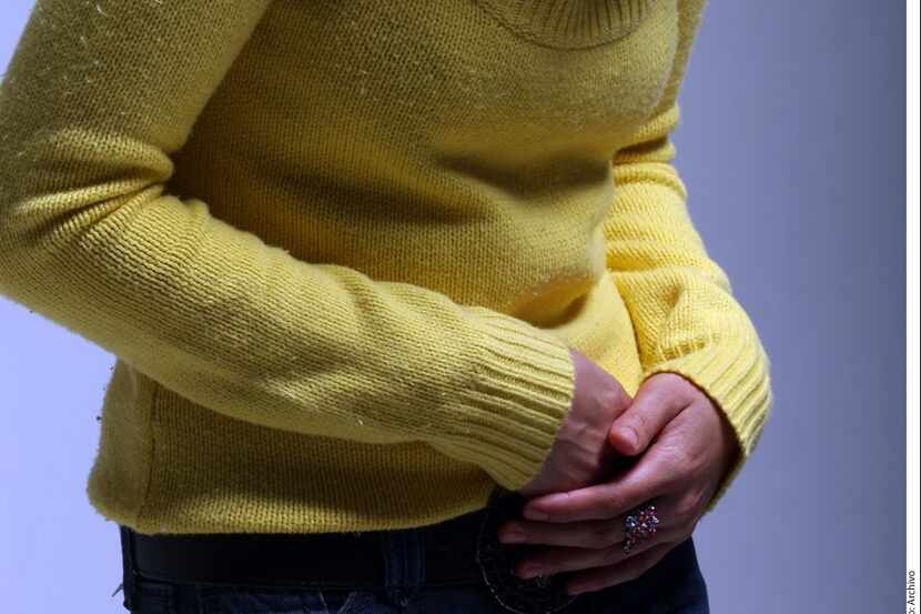 El tejido endometrial de una mujer de 42 años en México se enquistó alrededor de su...