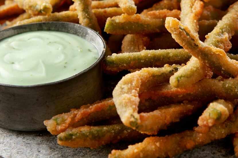 Green bean fries are one of seven appetizers TGI Fridays is giving away for free to delivery...