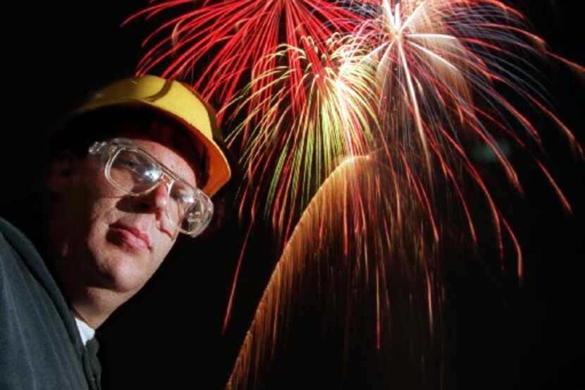 Randy Beckham, president of Pyrotex, owned one of North Texas' leading fireworks companies.