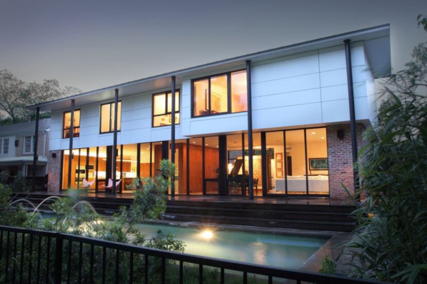 Designed by David Benners Architecture, 5544 Waneta Drive is a new house in Greenway Parks....